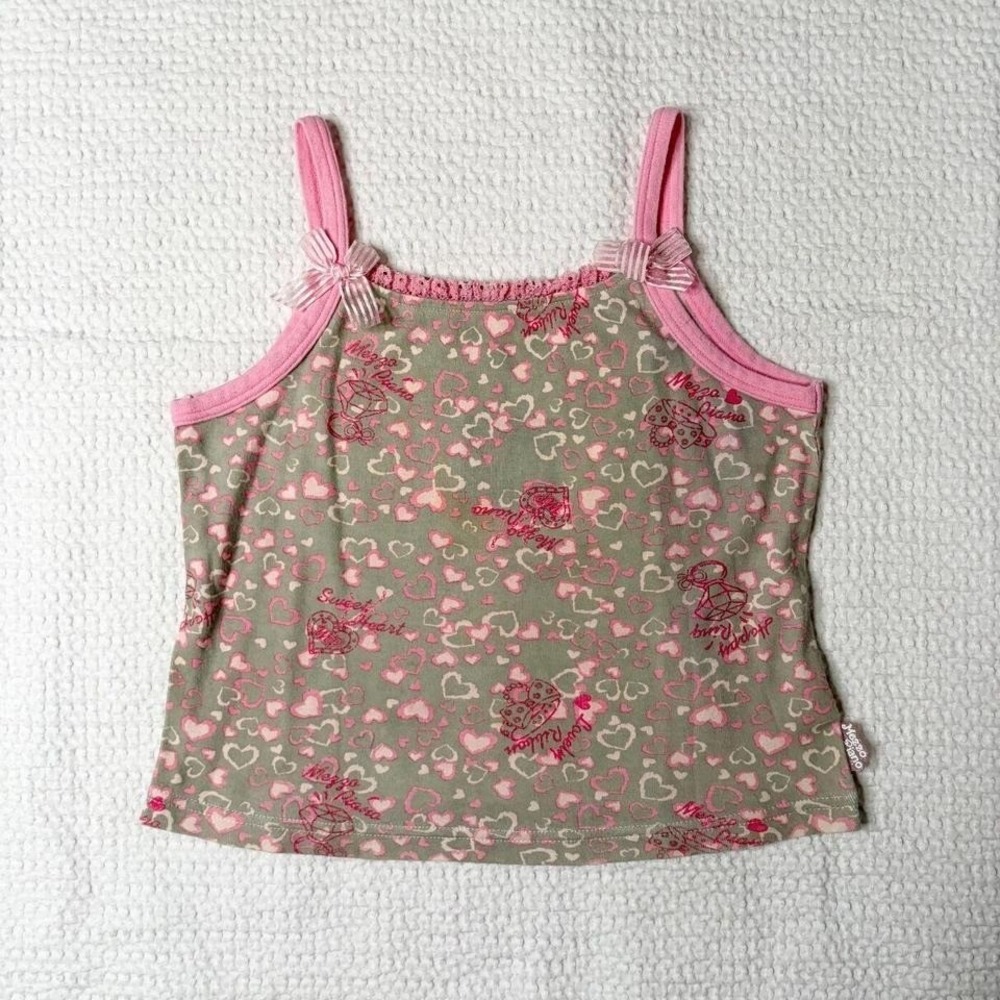 Mezzo Piano AOP bow detail cami from japan